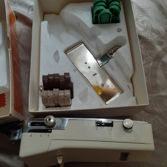Vntg Singer Prof. Sewing Pro Button Hole Sewing Attachment 🍬*Mint* - Picture 6 of 17